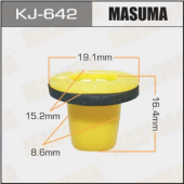 Клипса автомобильная MASUMA KJ-642
