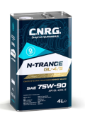 Масло трансмиссионное 75W-90 N-Trance GL-4/5 4л  C.N.R.G.