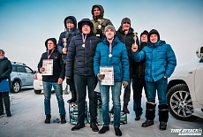 Команда Ravenol призер ледовых гонок