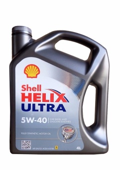 Масло моторное SHELL Helix Ultra 5W-40 SN/CF 4Л(синтетика)