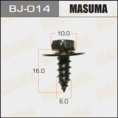 Саморез MASUMA BJ-014 6х16мм (набор 10шт)