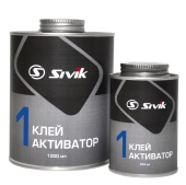 Клей 1000мл (банка с кистью) GA-1000 SIVIK