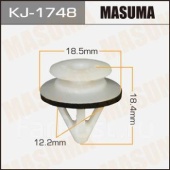Клипса автомобильная MASUMA KJ-1748 *