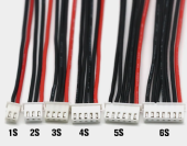 Разъем JST-XH-3S c проводами 4х10см (балансировочный кабель для 3S)