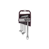 Набор ключей накидных изогнутых 75 на держателе, 6-19 мм, 6 предметов 052018 THORVIK