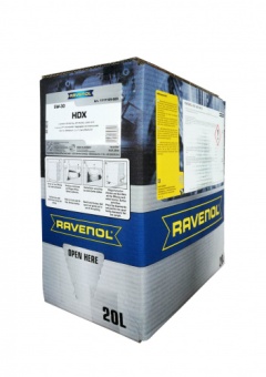 Масло моторное RAVENOL HDX 5W-30 20л ecobox