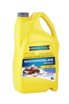 Масло RAVENOL для снегоходов Snowmobiles 2T Mineral 4л
