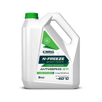 Антифриз зеленый G11 -40 N-Freeze Hybro 5кг C.N.R.G.