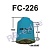 Фильтр топливный FC-226 RB / 1640018A20 / 16400VB201 / 1640359E00
