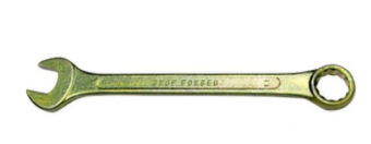 Ключ рожково-накидной 22 мм (желтый цинк) СИБРТЕХ 