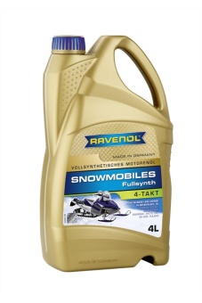 Масло RAVENOL для снегоходов Snowmobiles 4T Fullsynth 4л