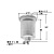 Фильтр топливный FC-155 SHINKO / DF-028 DAEWHA / 2330374020