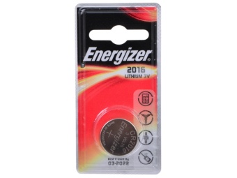Батарейка CR2016 Miniatures Lithium 1шт ENERGIZER *