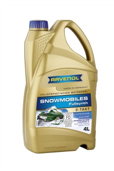 Масло RAVENOL для снегоходов Snowmobiles 2T Synth 4л