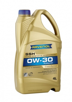 Моторное масло RAVENOL Super Synthetic Hydrocrack SSH SAE 0W-30 4л