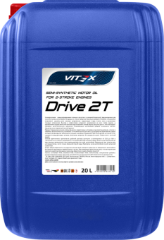 Масло моторное Vitex Drive 2T 20 л API TC  20 л п/с